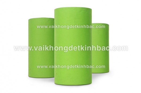 Vải không dệt màu xanh nõn chuối